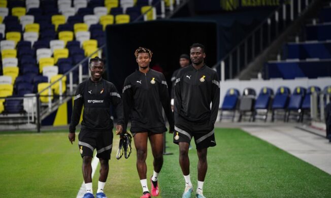 PHOTOS: Black Stars train at GEODIS Park for USA friendly