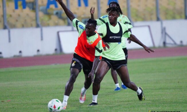 Black Stars hold first training in Kumasi ahead of Madagascar clash