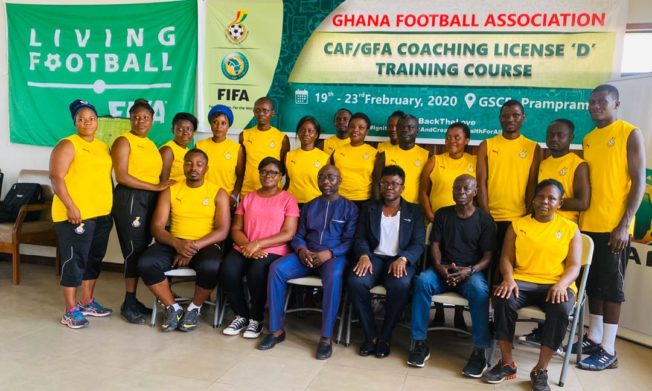 GFA/CAF License D Coaching course ends on Sunday