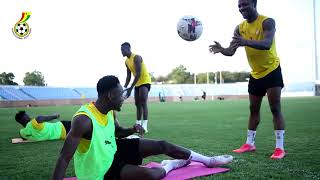 QATAR 2022 WCQ: EXCERPTS FROM THE BLACK STARS FIRST TRAINING AHEAD OF THE ZIMBABWE CLASH