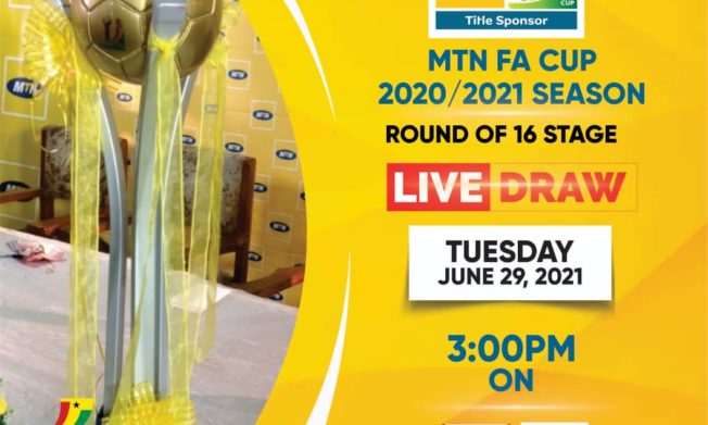 MTN FA Cup Round of 16 Live Draw to be held on Tuesday