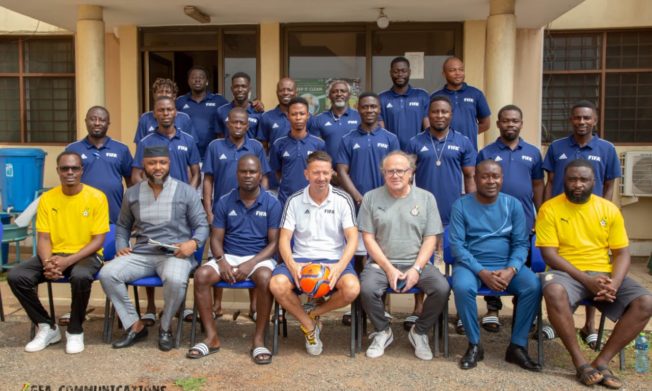 GFA-FIFA Beach Soccer referees, coaches and Technical Instructors course commences in Prampram