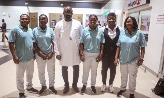 Five Women’s football Coaches depart Accra for working attachment in the Netherlands