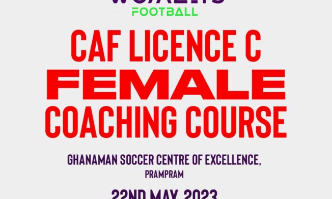 GFA and CAF to host special Licence C Coaching course for female coaches