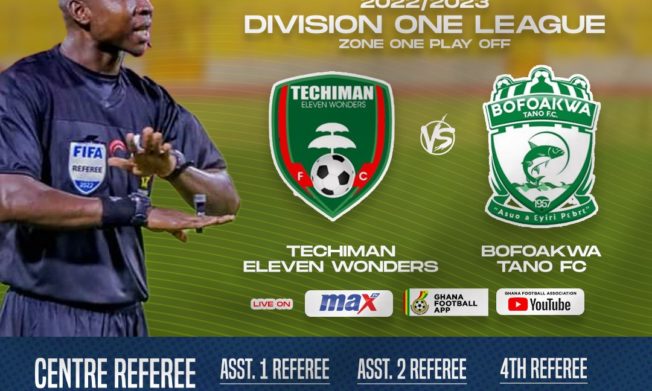 Latif Adaari to referee Division One League play-off final Tuesday