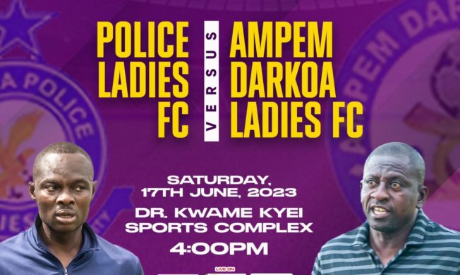 Women's FA Cup final: Police Ladies square off with Ampem Darkoa Ladies Saturday