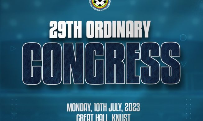 Date for 29th Ordinary Session of GFA Congress rescheduled to July 10