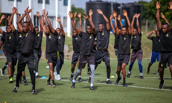 Premier League Referees & Assistant Referees undergoing 3-day training course