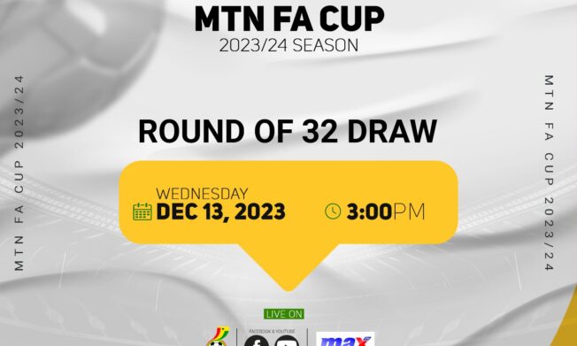 MTN FA Cup Round of 32 draw set for Wednesday